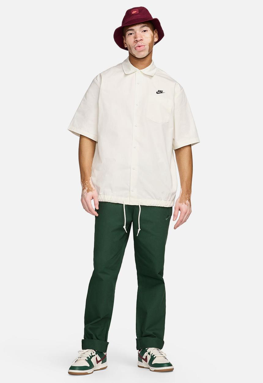 Nike - NSW  Club Venice SS Shirt  - Sail/Black