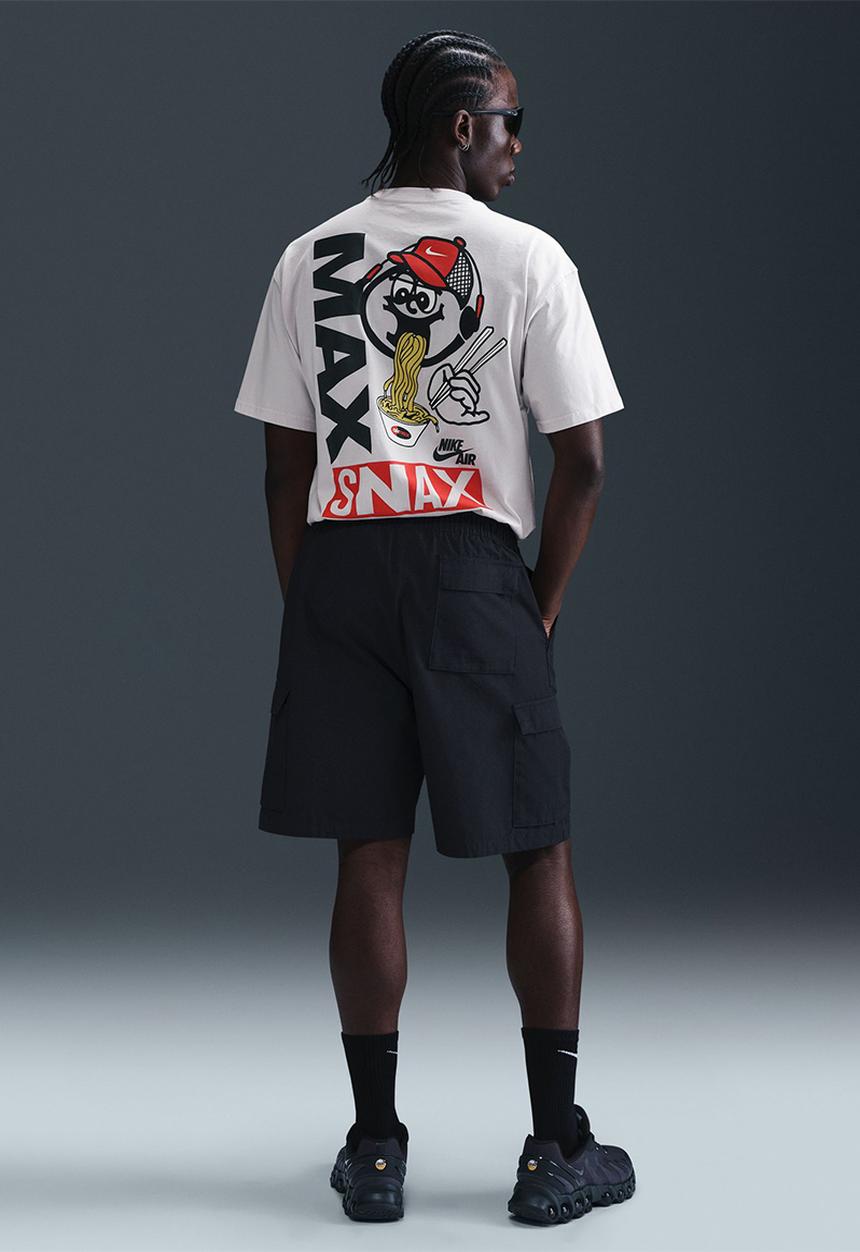 Nike - NSW  M90 OC Sole Food Max Snax Tee - Ecru