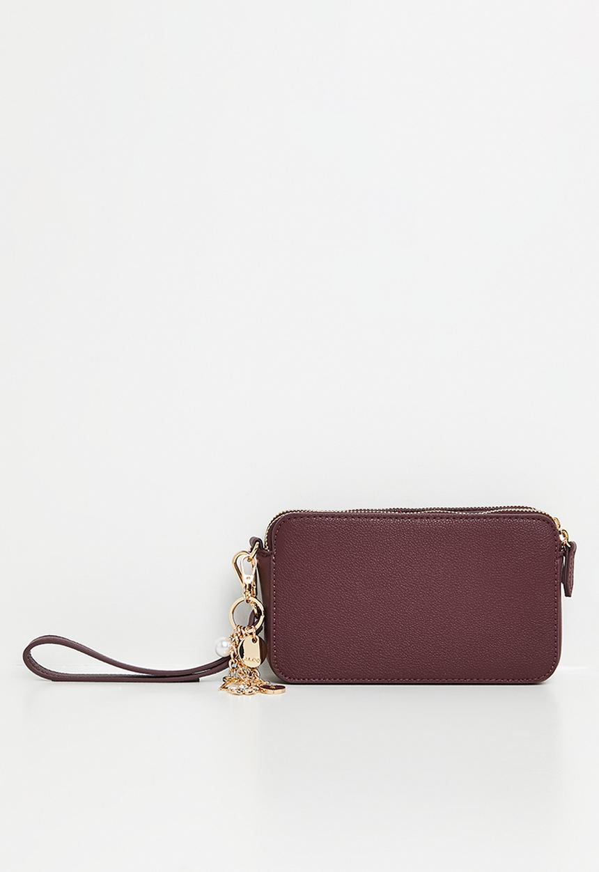 ALDO - Ggaby crossbody bag - burgundy