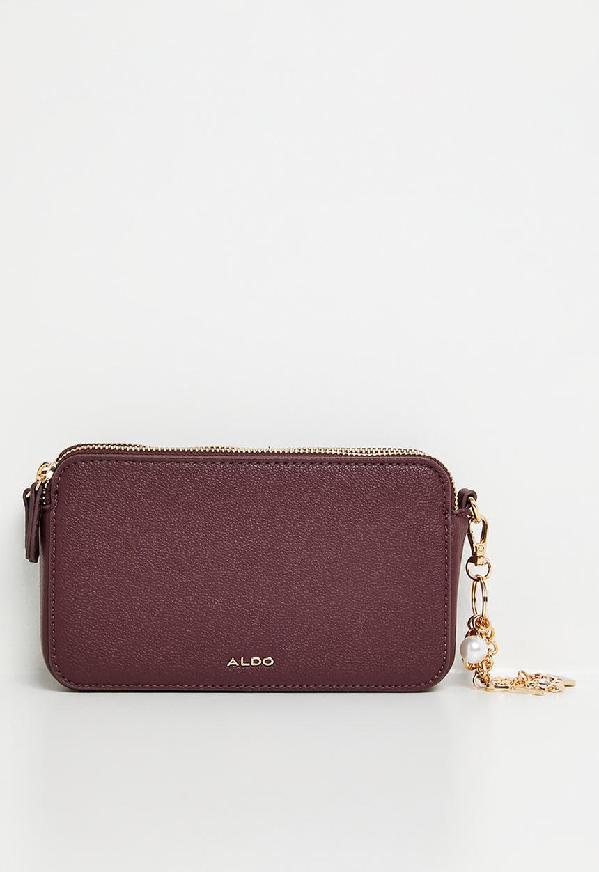 ALDO - Ggaby crossbody bag - burgundy