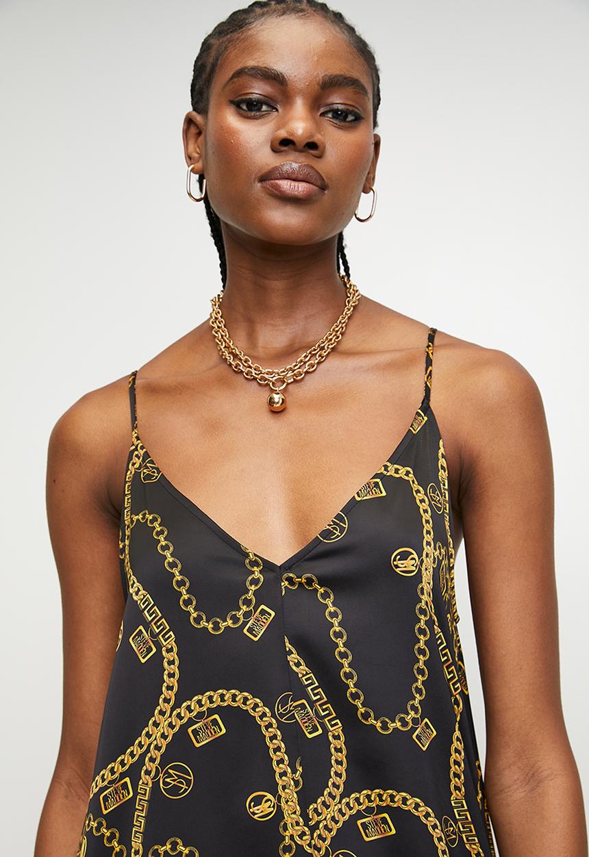 Steve Madden - Ladies zahara camisole dress - black