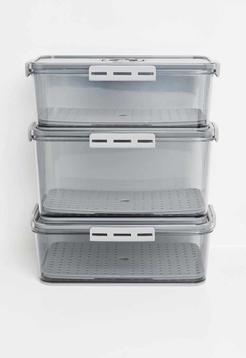 Maisonware - FreshKeep Smart Storage Container with Draining Basket 5.25L