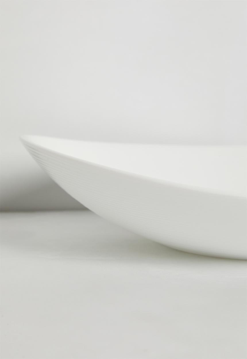 Luigi Bormioli - Bormioli Rocco Prometeo Side Plate 6pk 22x19cm - white