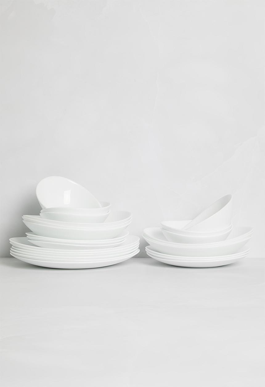 Luigi Bormioli - Bormioli Rocco Prometeo Dessert Bowl 6pk 15x14cm - white
