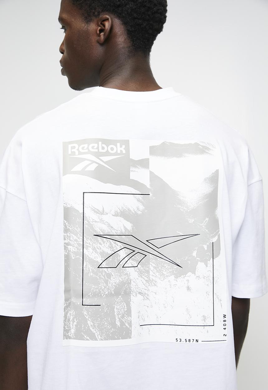 Reebok - Melvin Mountain Short sleeve Tee - White