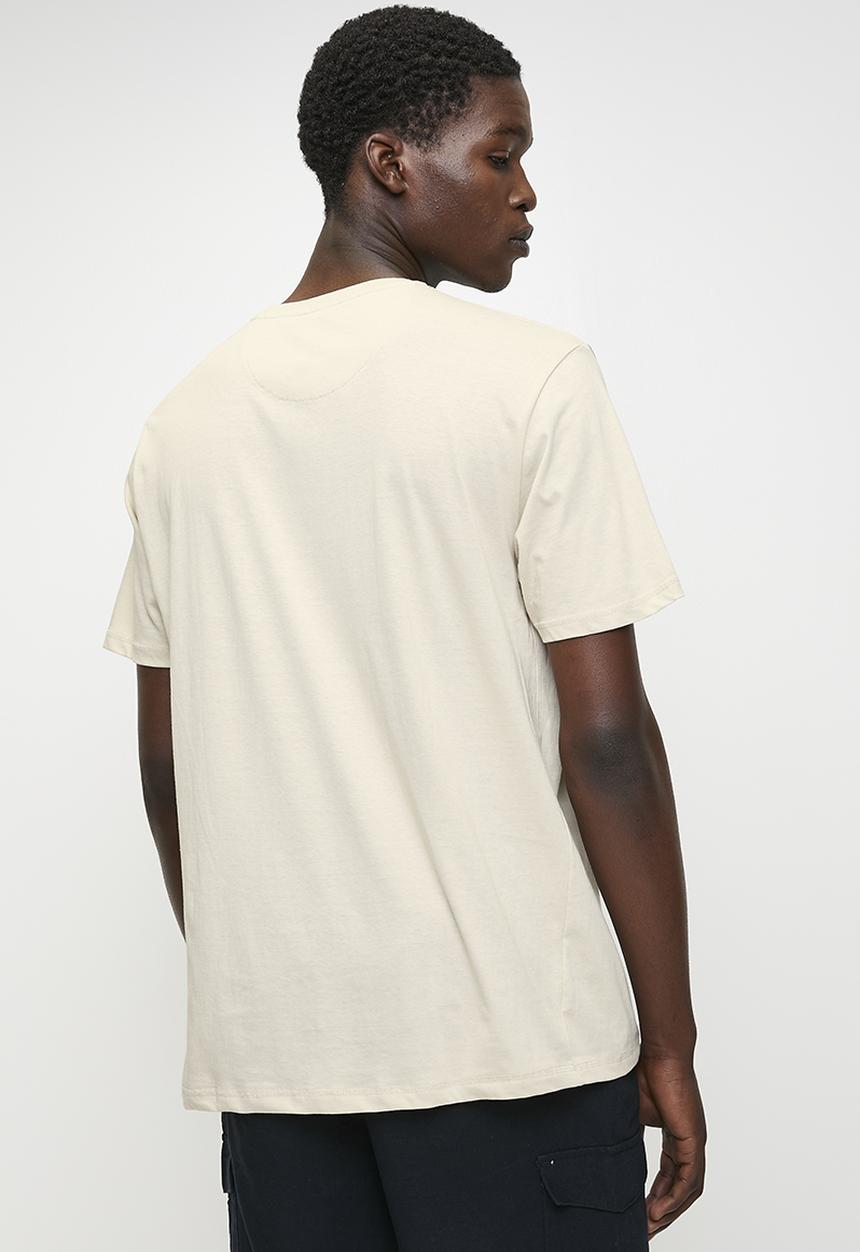 Brave Soul - Crew Neck T-shirt - Plaster