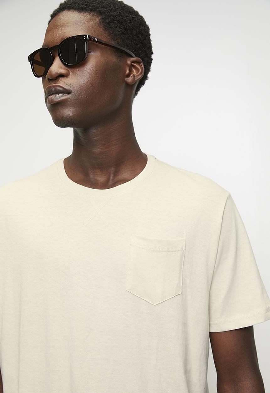 Brave Soul - Crew Neck T-shirt - Plaster