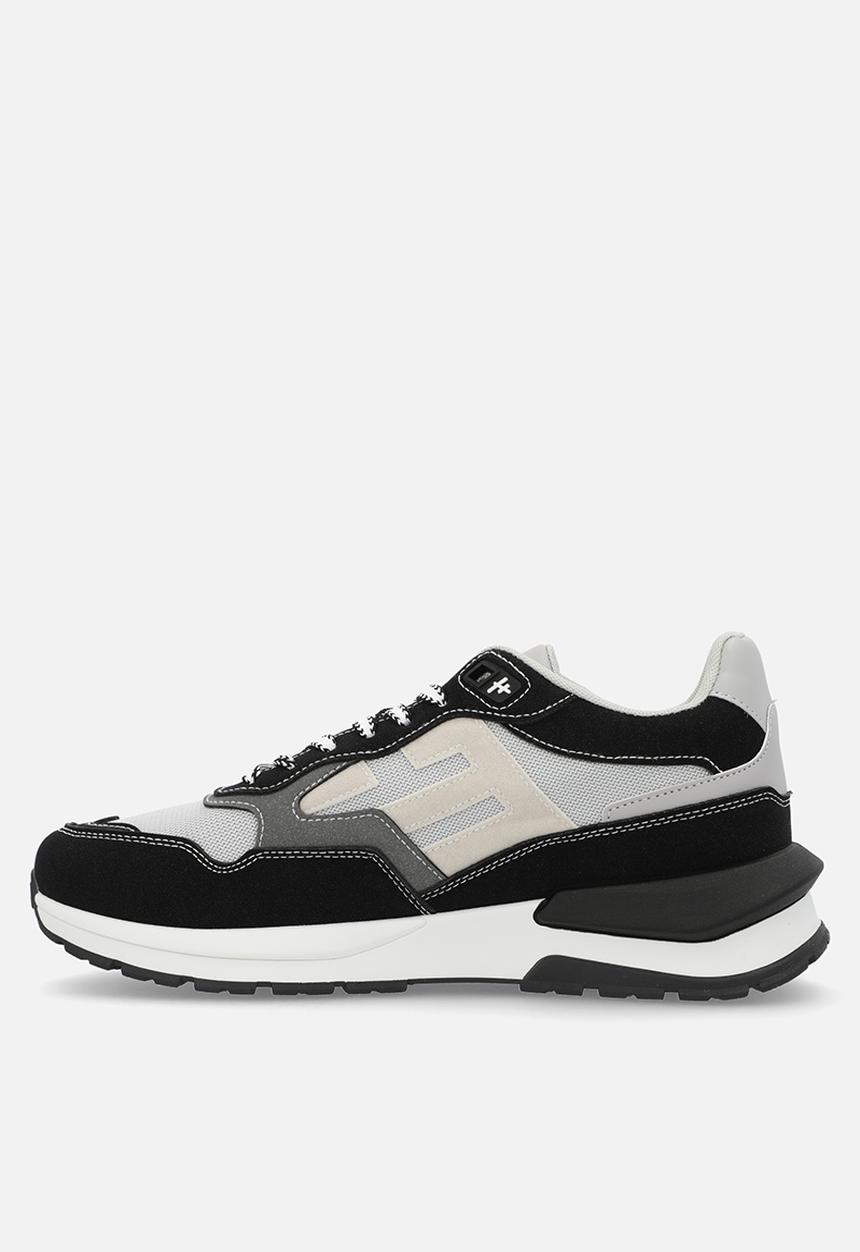 MAZERATA - PRIMO 1 Faux Nubuck / Mesh - Black