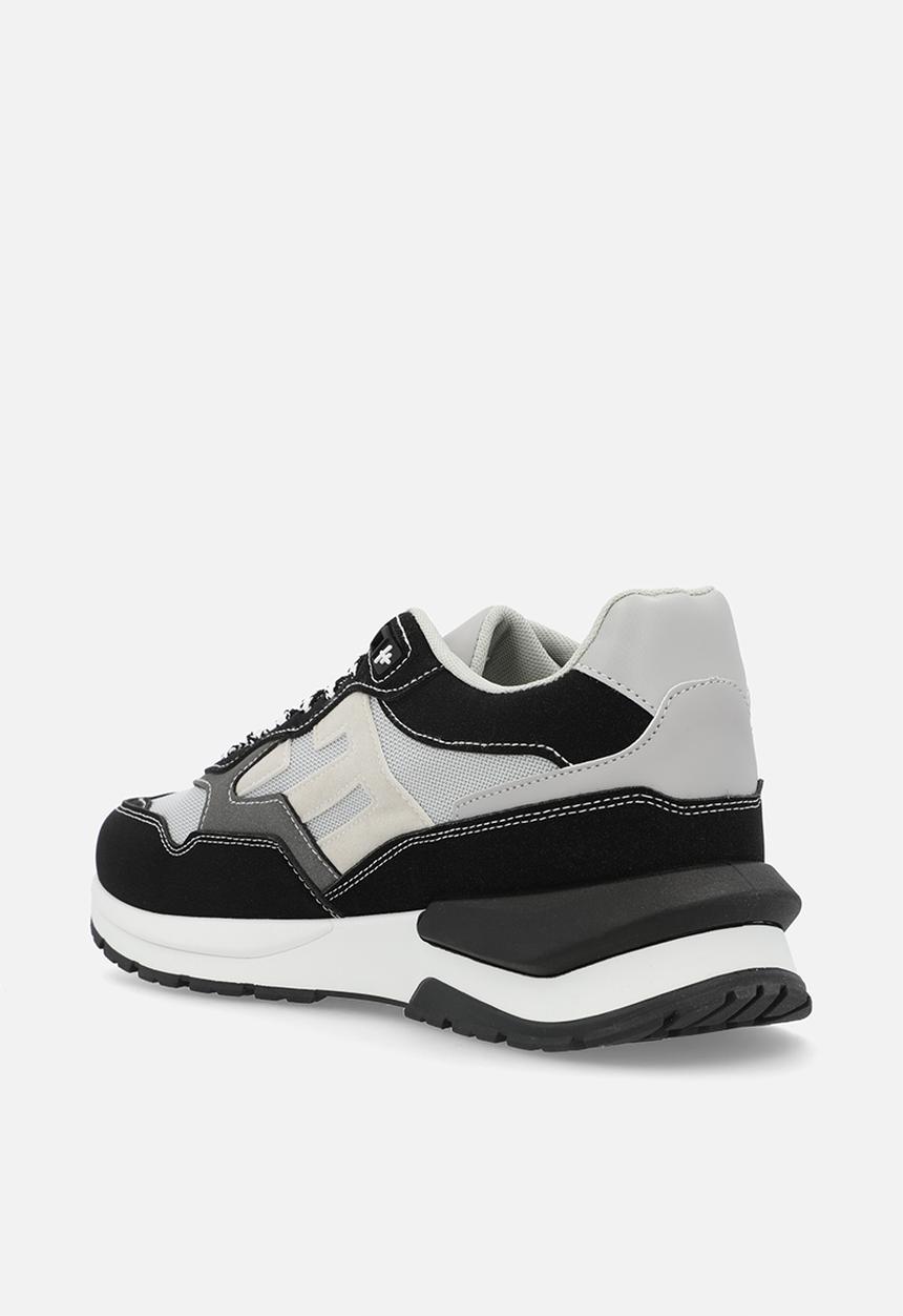MAZERATA - PRIMO 1 Faux Nubuck / Mesh - Black