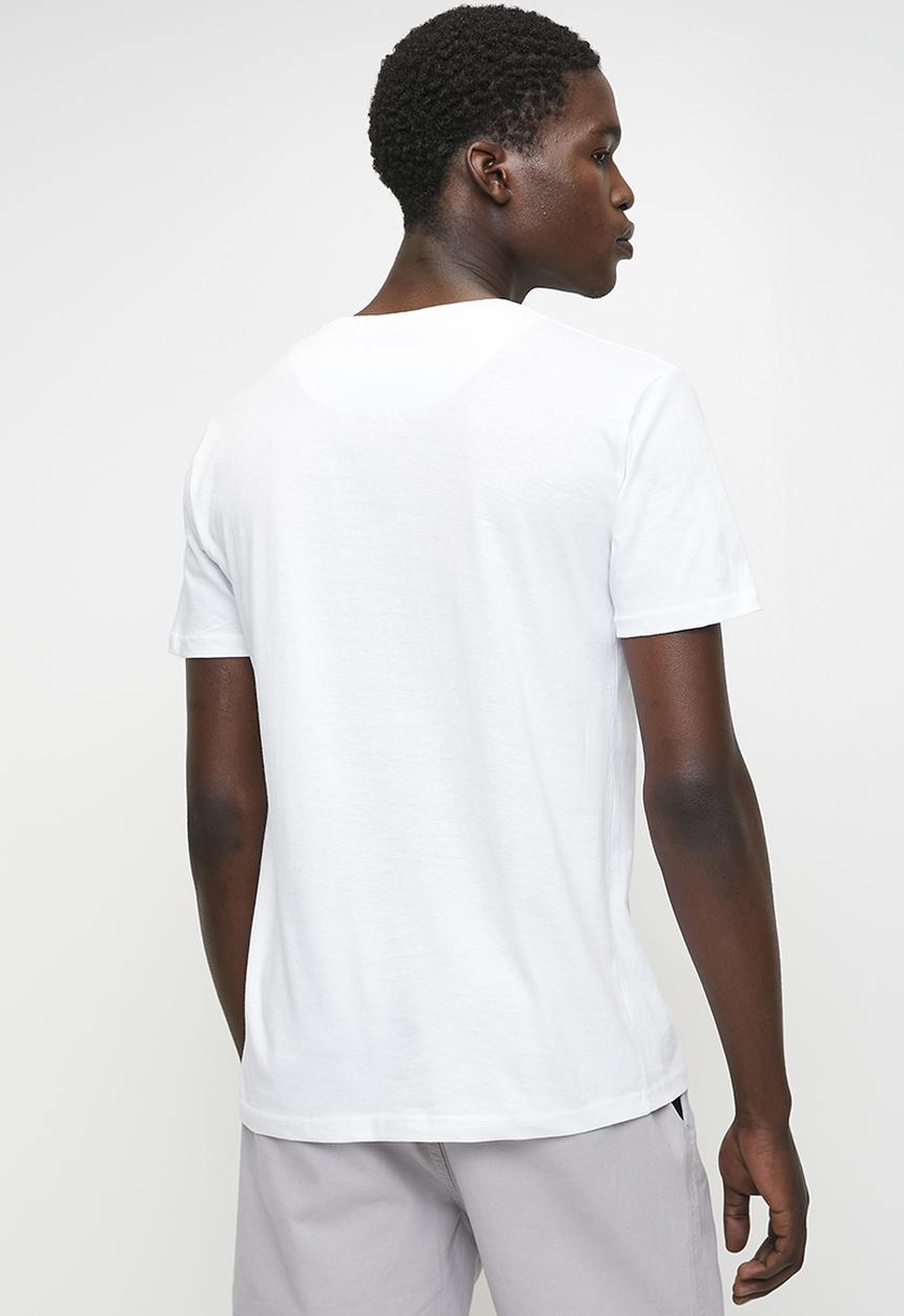 Brave Soul - Crew Neck T-shirt - Optic White