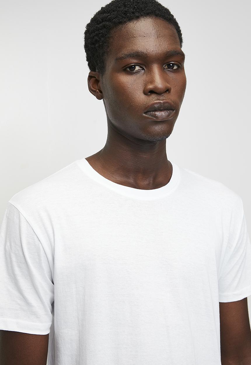 Brave Soul - Crew Neck T-shirt - Optic White