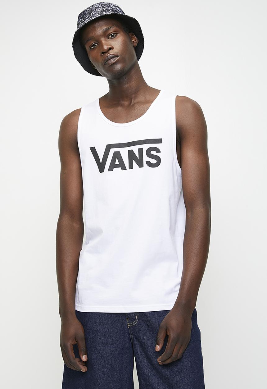 Vans - Mn Vans Classic Tank - White-Black