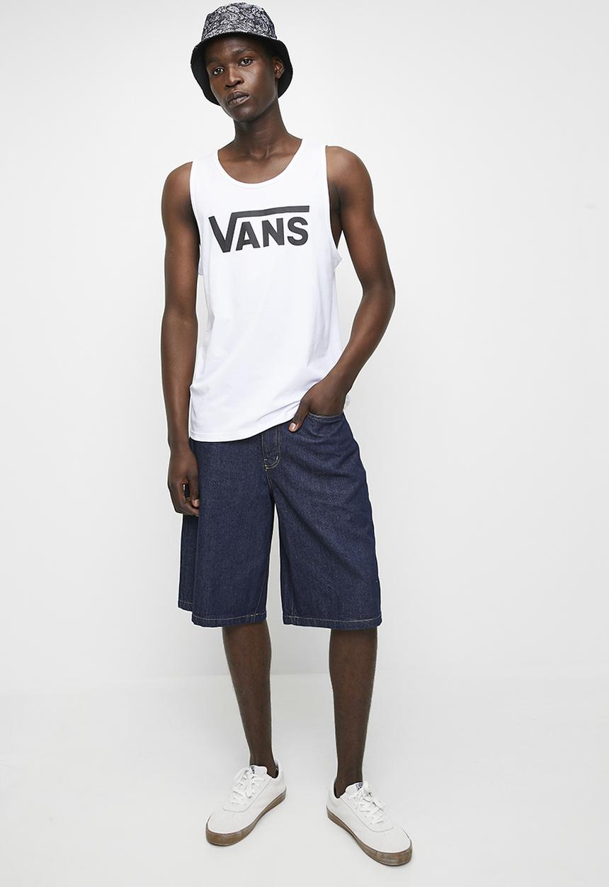 Vans - Mn Vans Classic Tank - White-Black