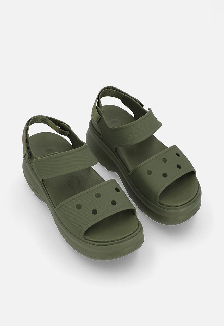 Crocs - Soho y strap sandal - army green