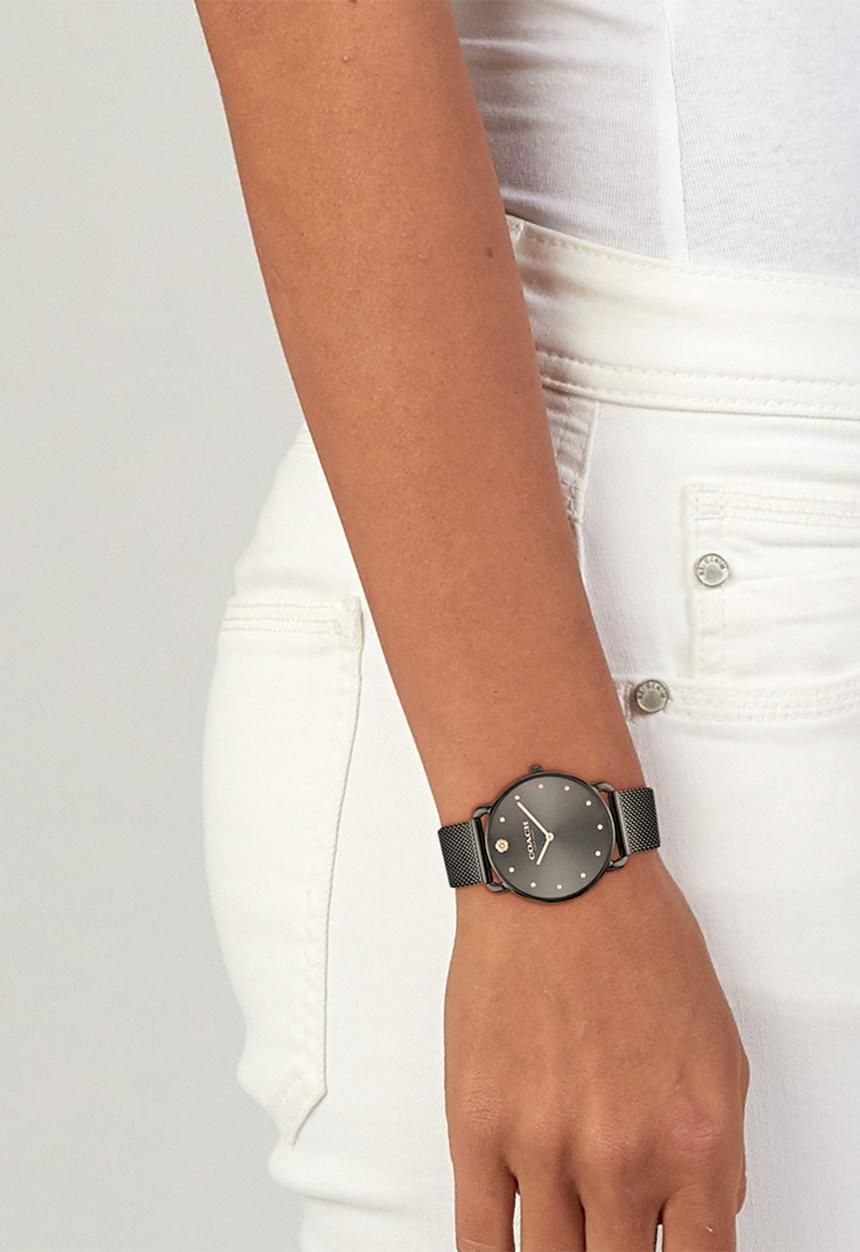 Coach - Elliot 14504210Ch Watch - Black