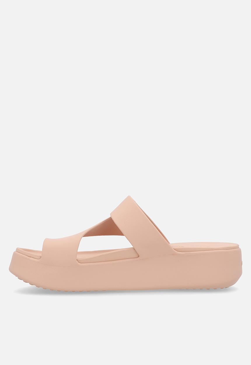 Crocs - Getaway way platform toe loop - pink caramel