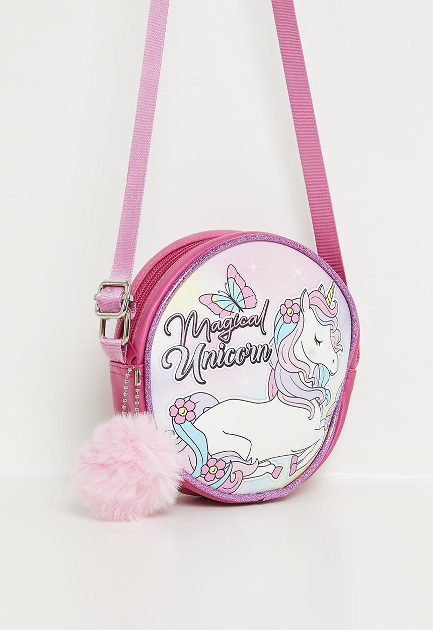 Character Group - Unicorn sling bag - pink
