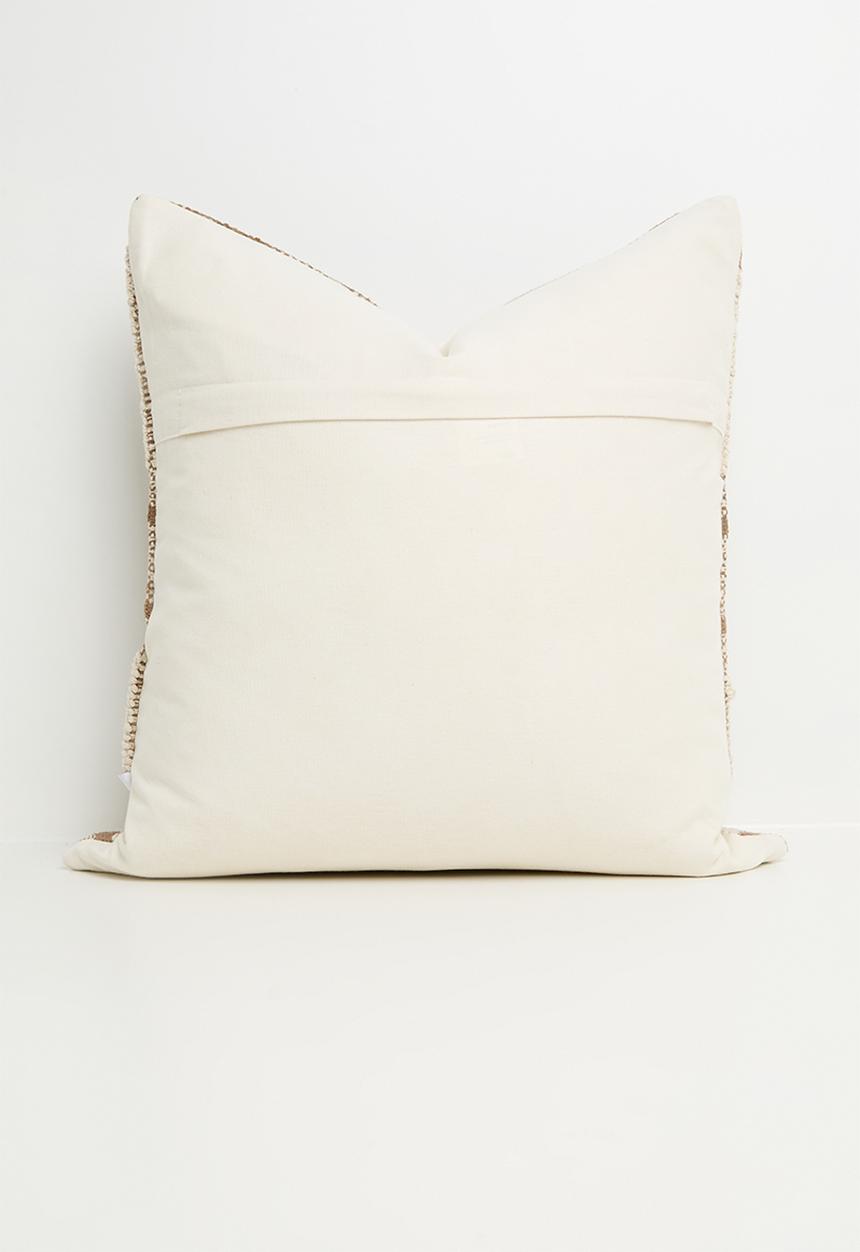Sixth Floor - Rus woven cushion cover -  Rust