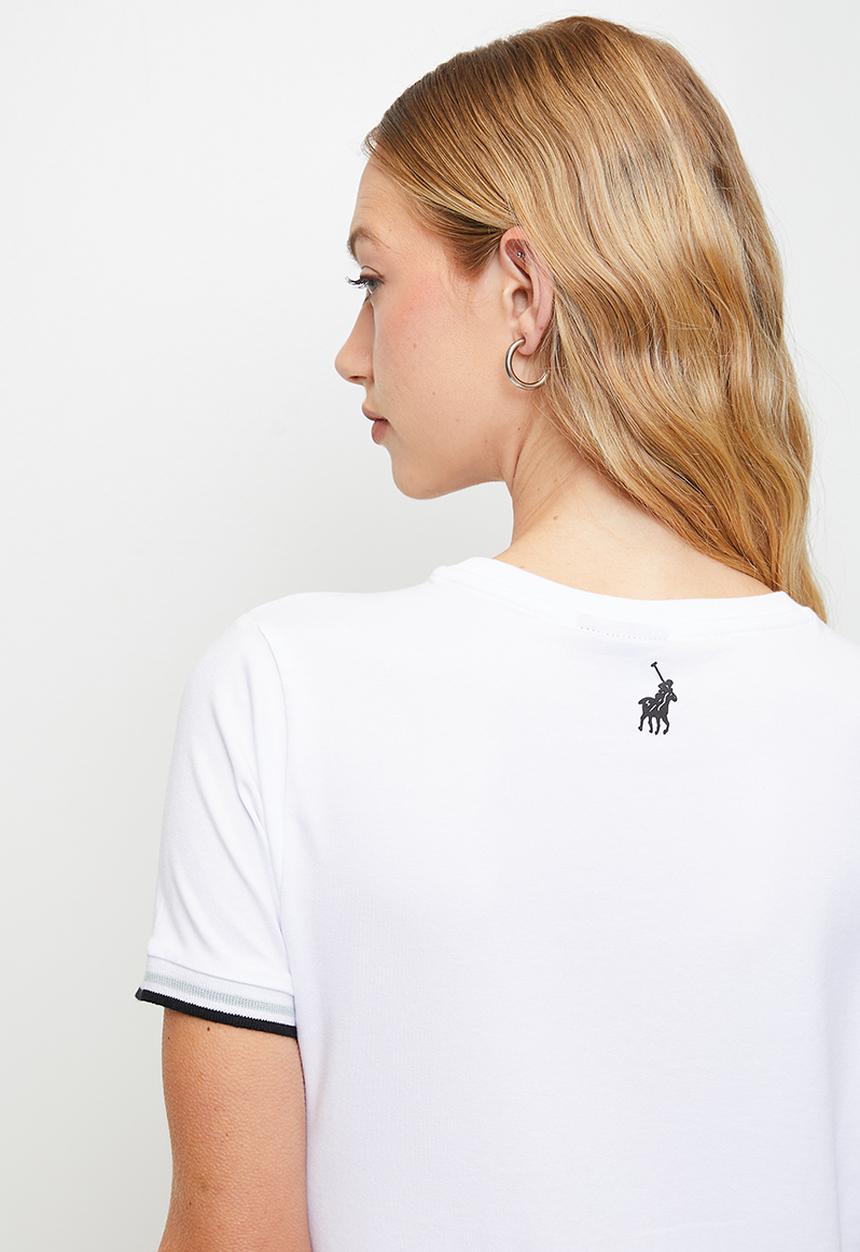 POLO - Harper ss t-shirt r - white