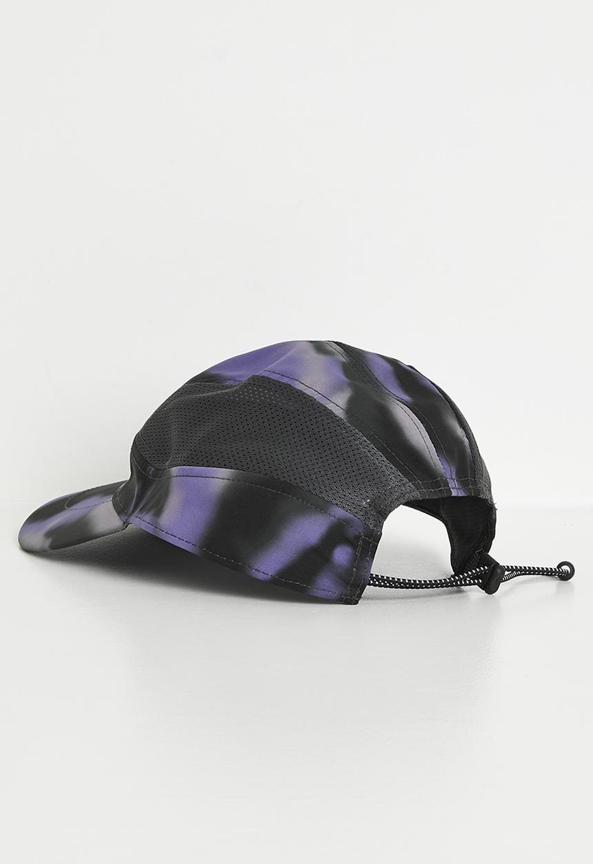 Cotton On - Runner Panel Cap - Black/Purple
