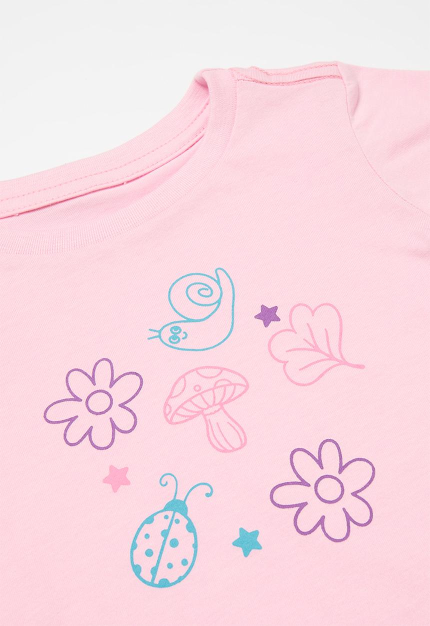 Pop Candy - 2 Pack tee - lilac/pink