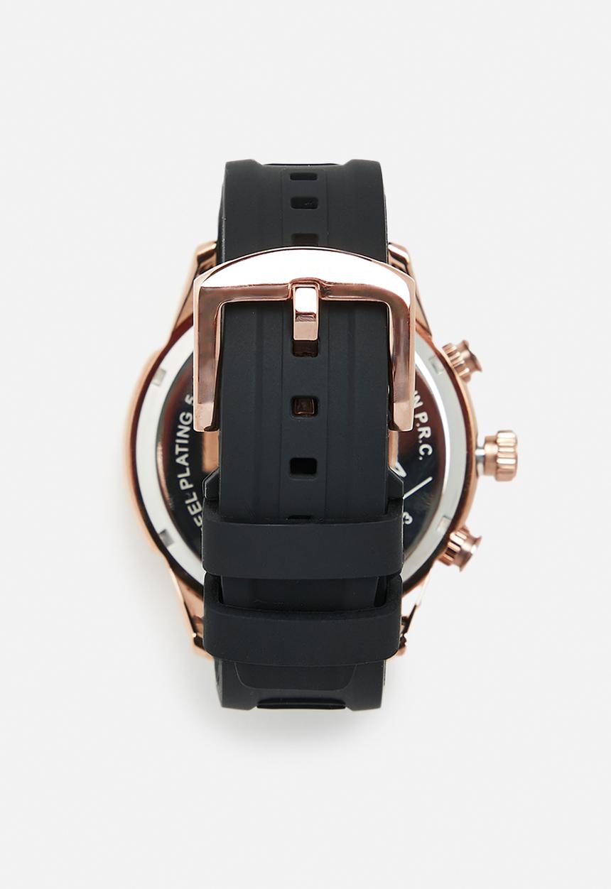 Daniel Klein - DK113313-3- rose gold/black