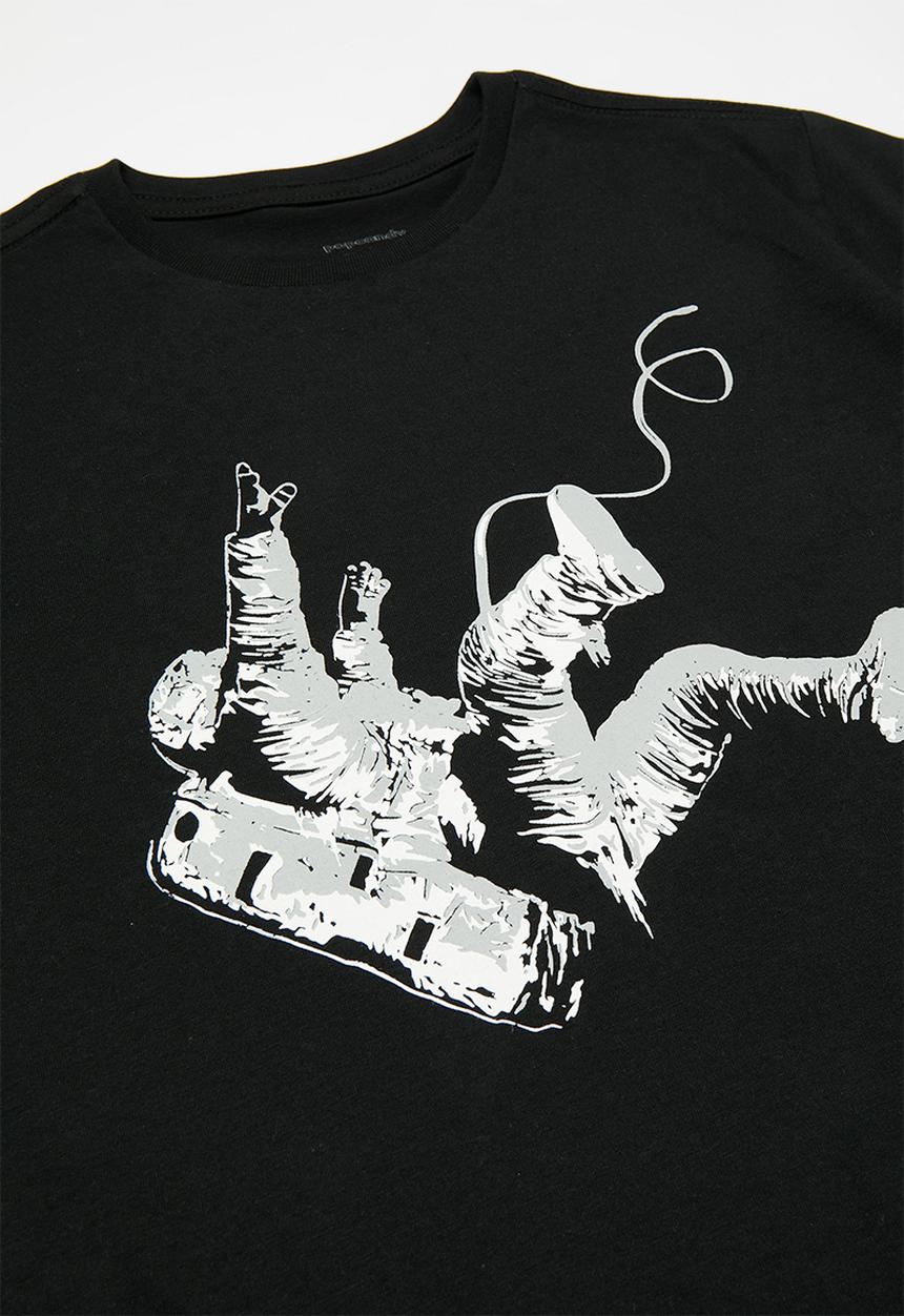 Pop Candy - Nasa pj set - black