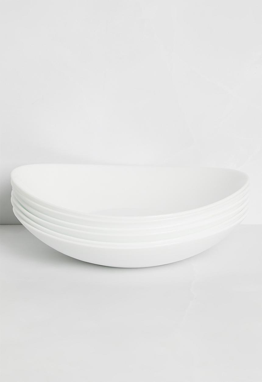 Luigi Bormioli - Bormioli Rocco Prometeo Soup Plate 6 Pack