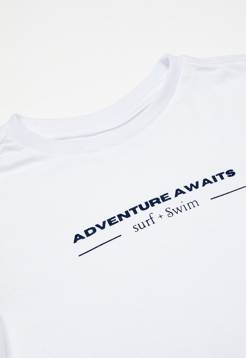 Pop Candy - 2 Pack graphic tee - whte/navy 