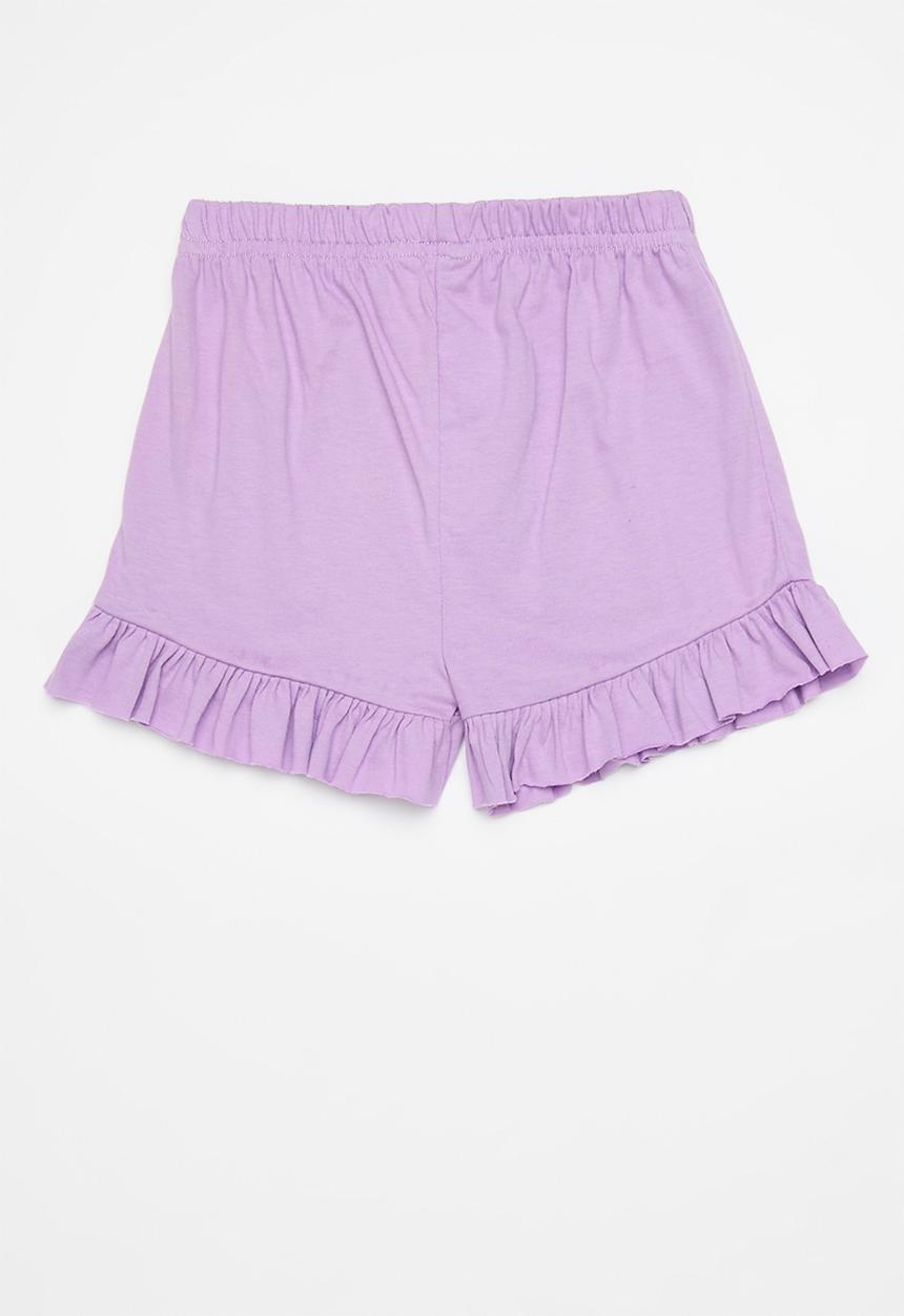 Pop Candy - 2 pack shorts - lilac/pink