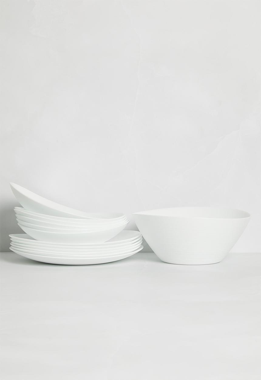 Luigi Bormioli - Bormioli Rocco Prometeo Tavola 12pc Dinner Set