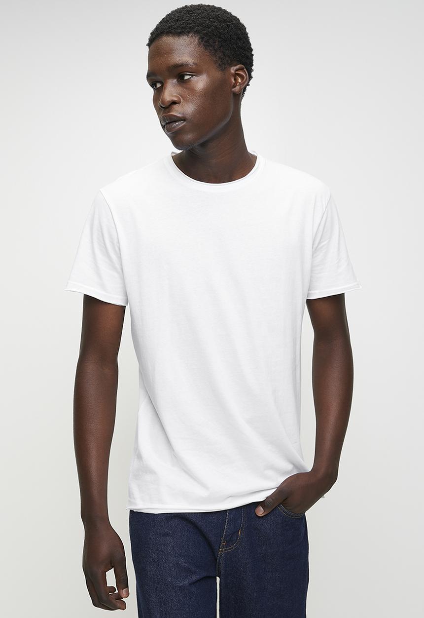 Brave Soul - Crew Neck T-shirt - Optic White