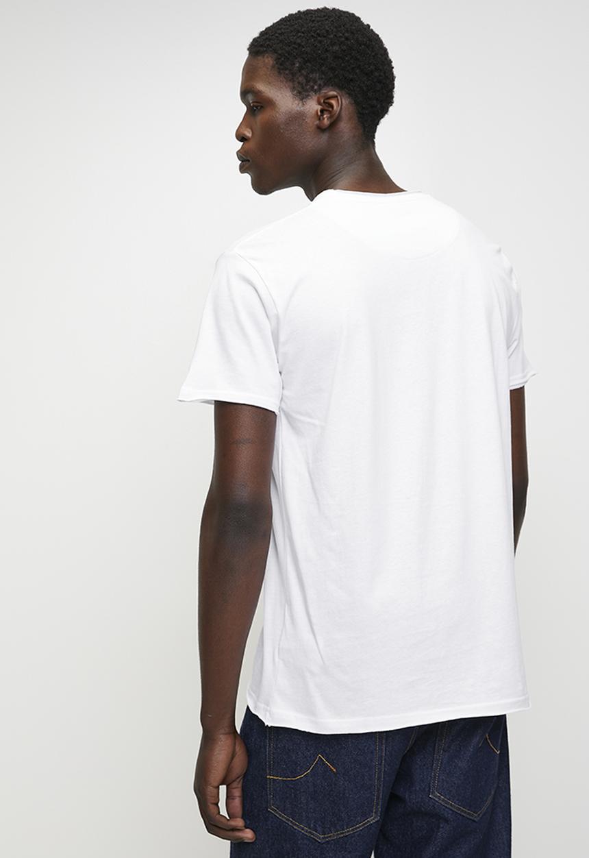 Brave Soul - Crew Neck T-shirt - Optic White