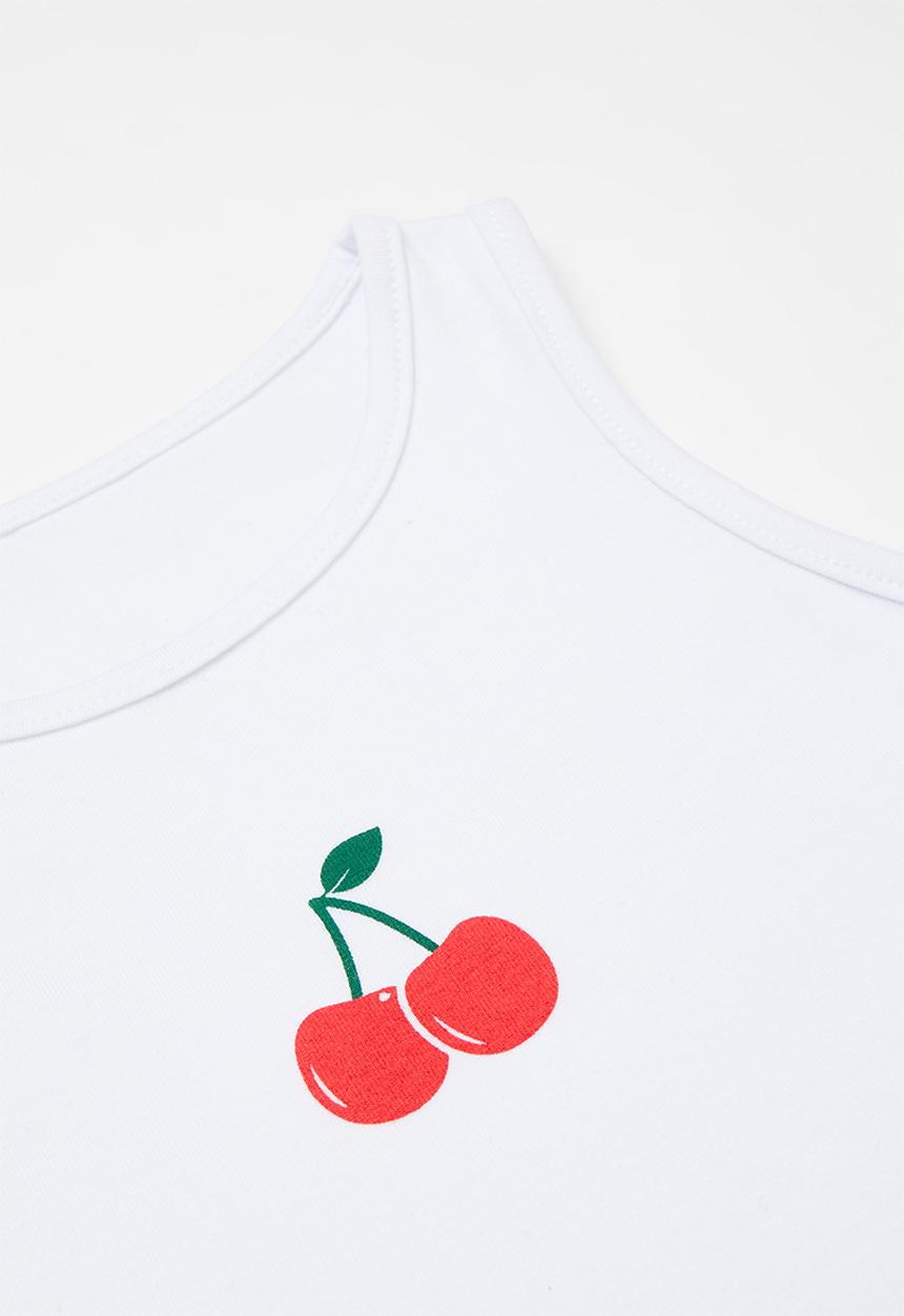Pop Candy - Pj set - white/cherry