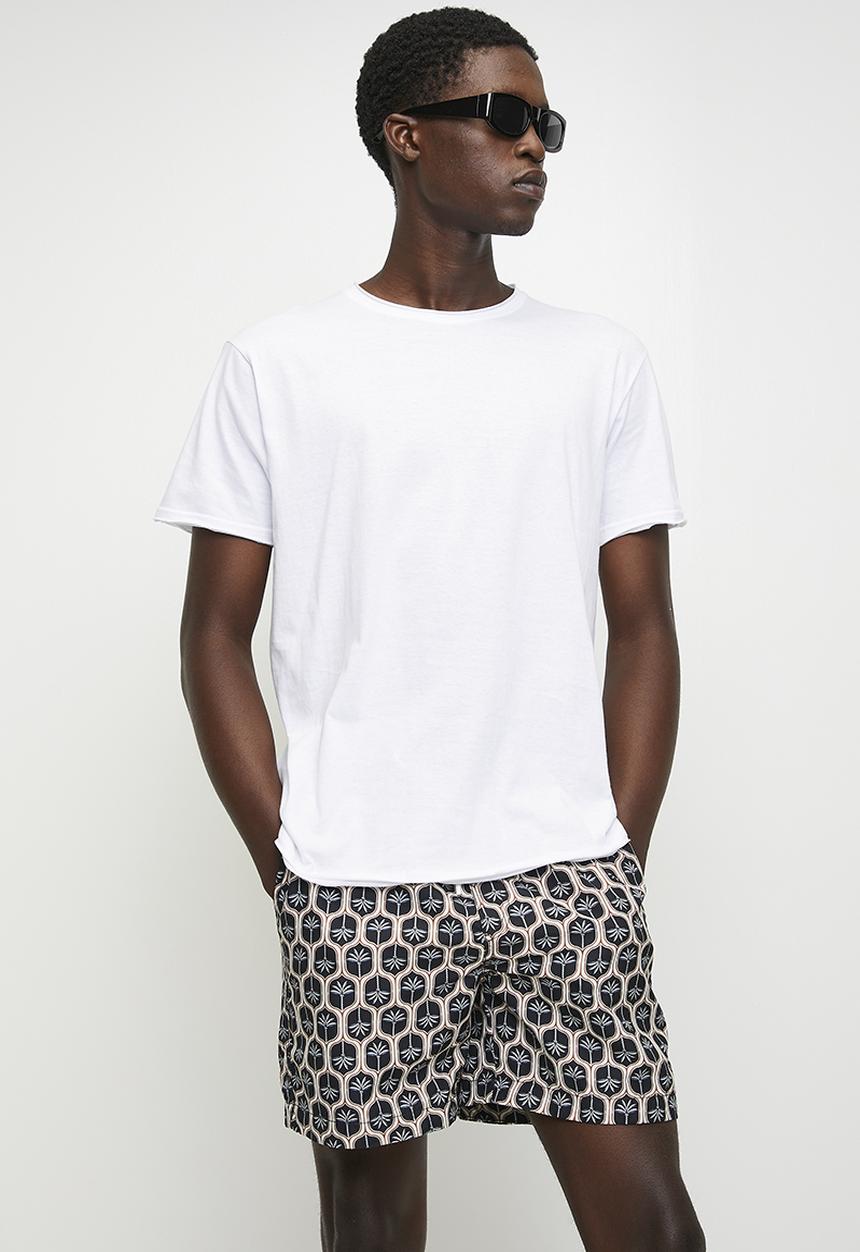 Brave Soul - Crew Neck T-shirt - White