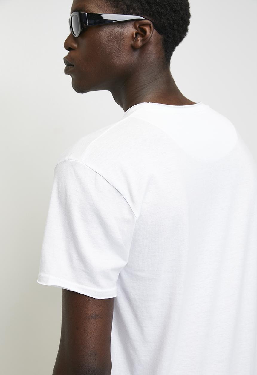 Brave Soul - Crew Neck T-shirt - White