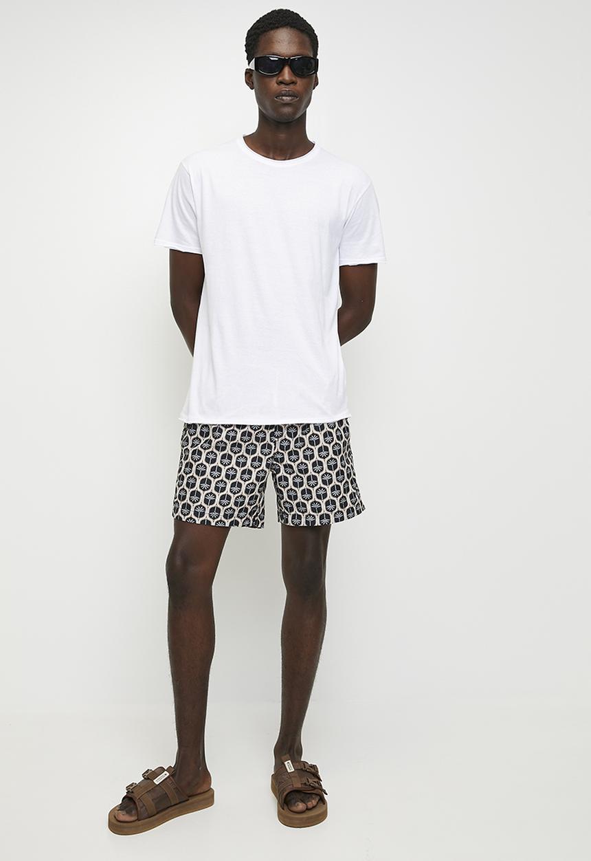 Brave Soul - Crew Neck T-shirt - White