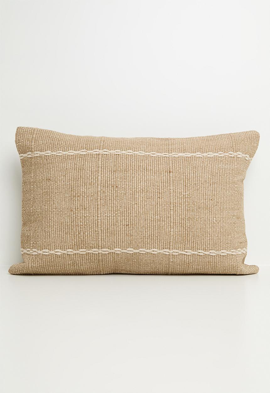 Sixth Floor - Saulo jute cushion cover - Natural