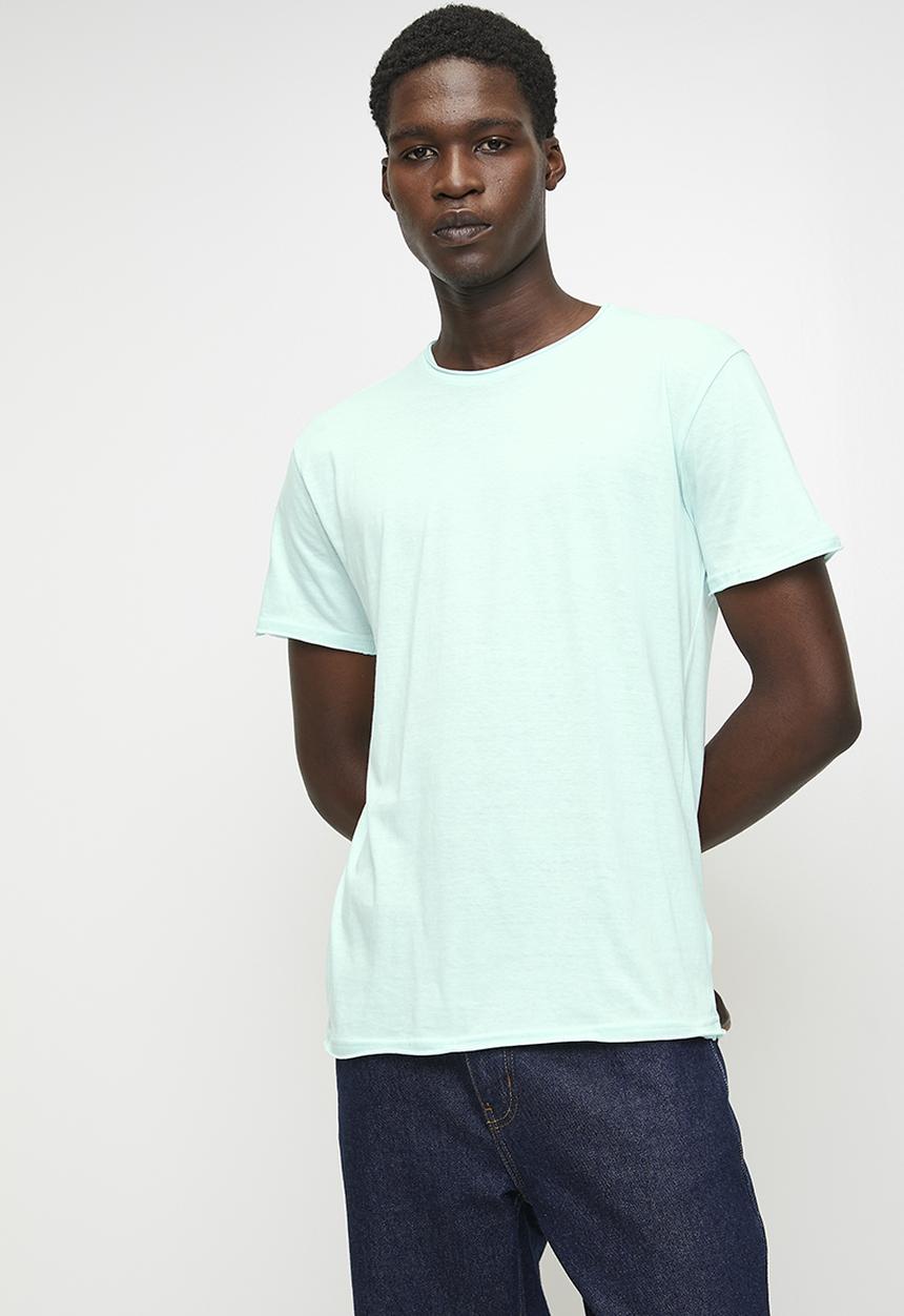 Brave Soul - Crew Neck T-shirt - Pale Mint
