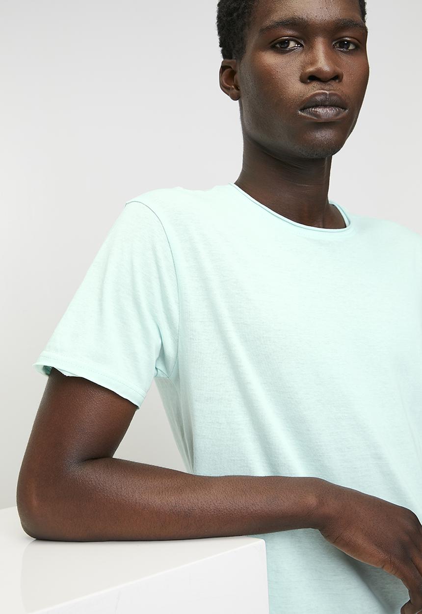 Brave Soul - Crew Neck T-shirt - Pale Mint