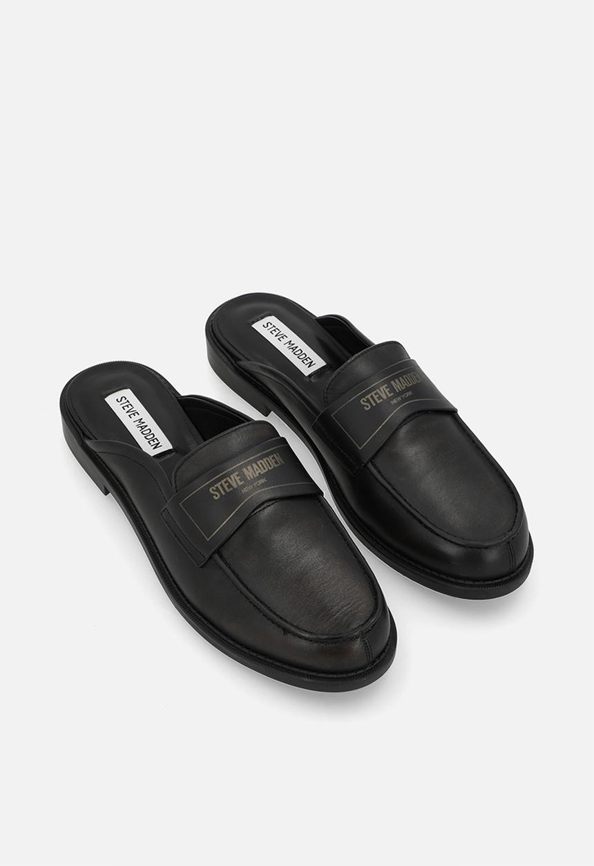 Steve Madden - Moxxie loafer mule - black 