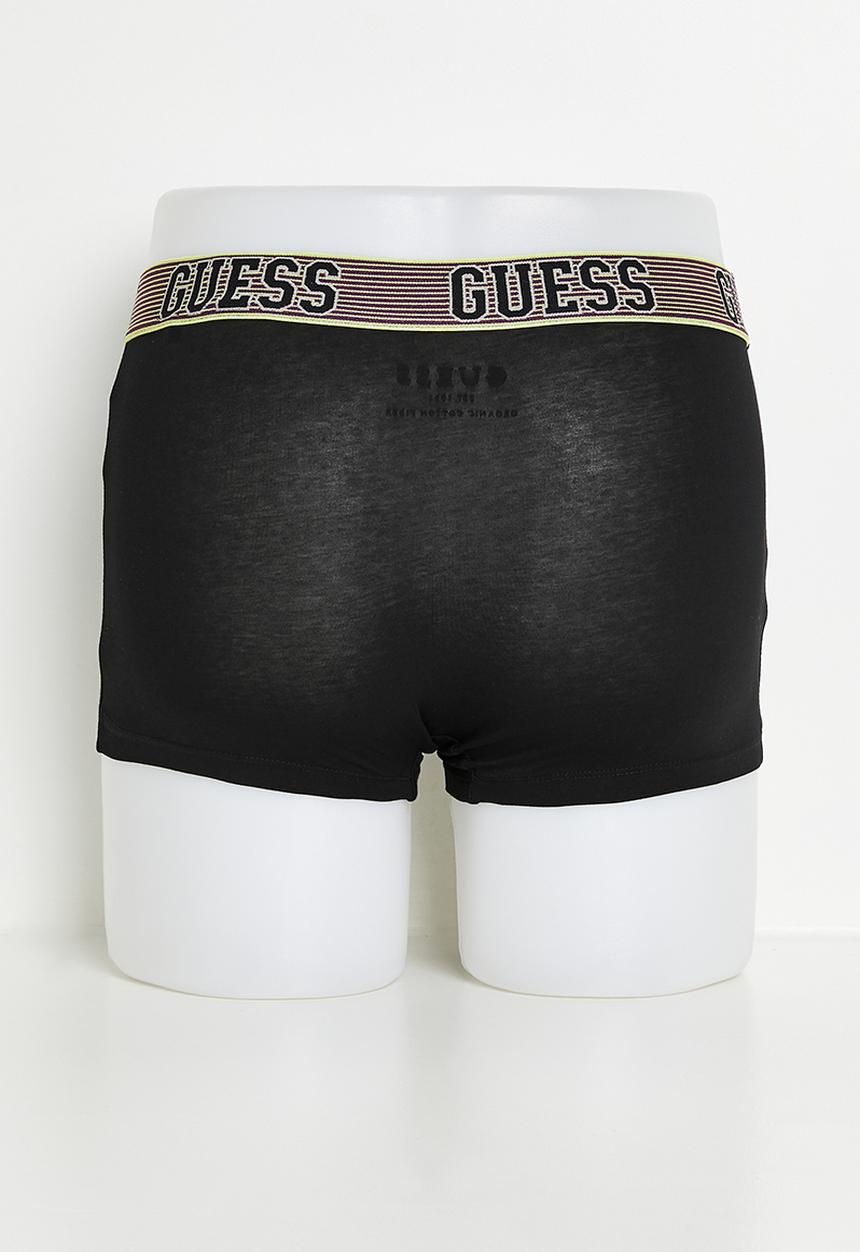 GUESS - BOXER TRUNK 3 PACK - Jet Black A995