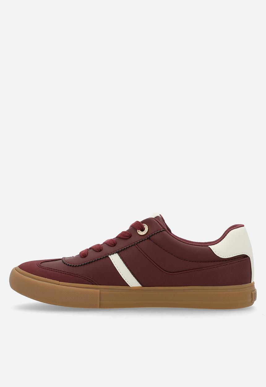 GUESS - Nappa  sneaker - cordovan