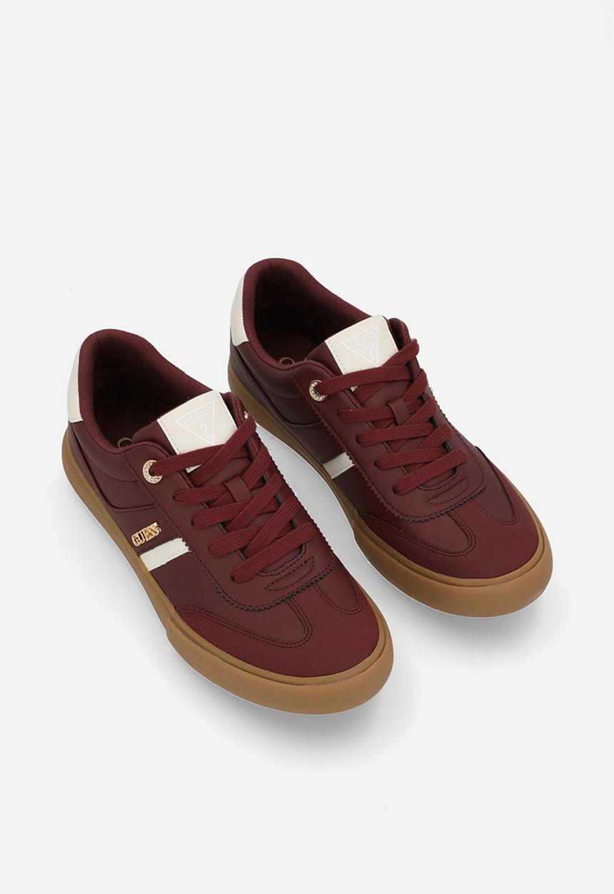 GUESS - Nappa  sneaker - cordovan