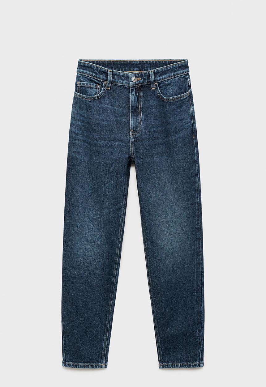 MANGO - Jeans newmom - denim blue