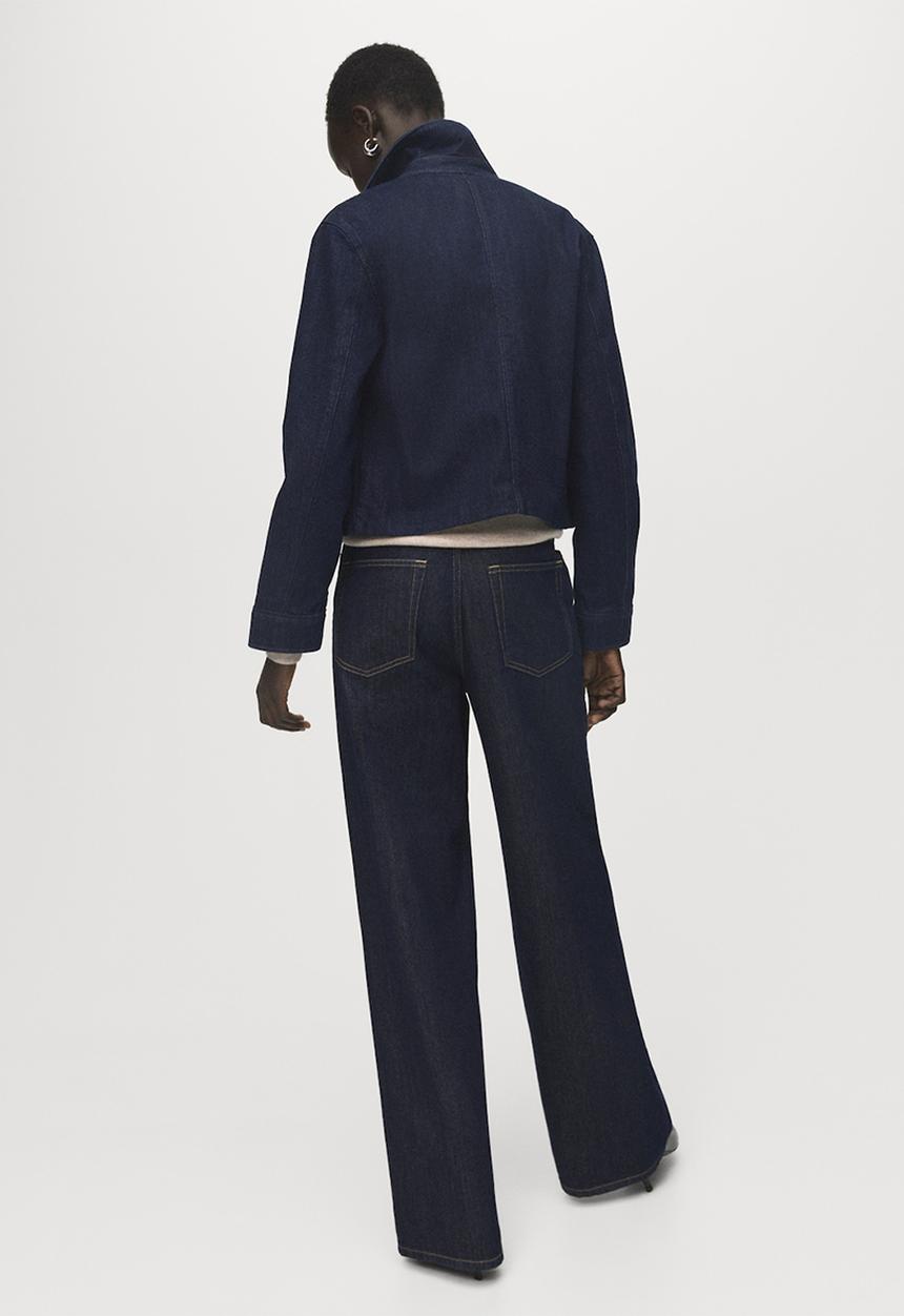 MANGO - Cazadora sabri - open blue