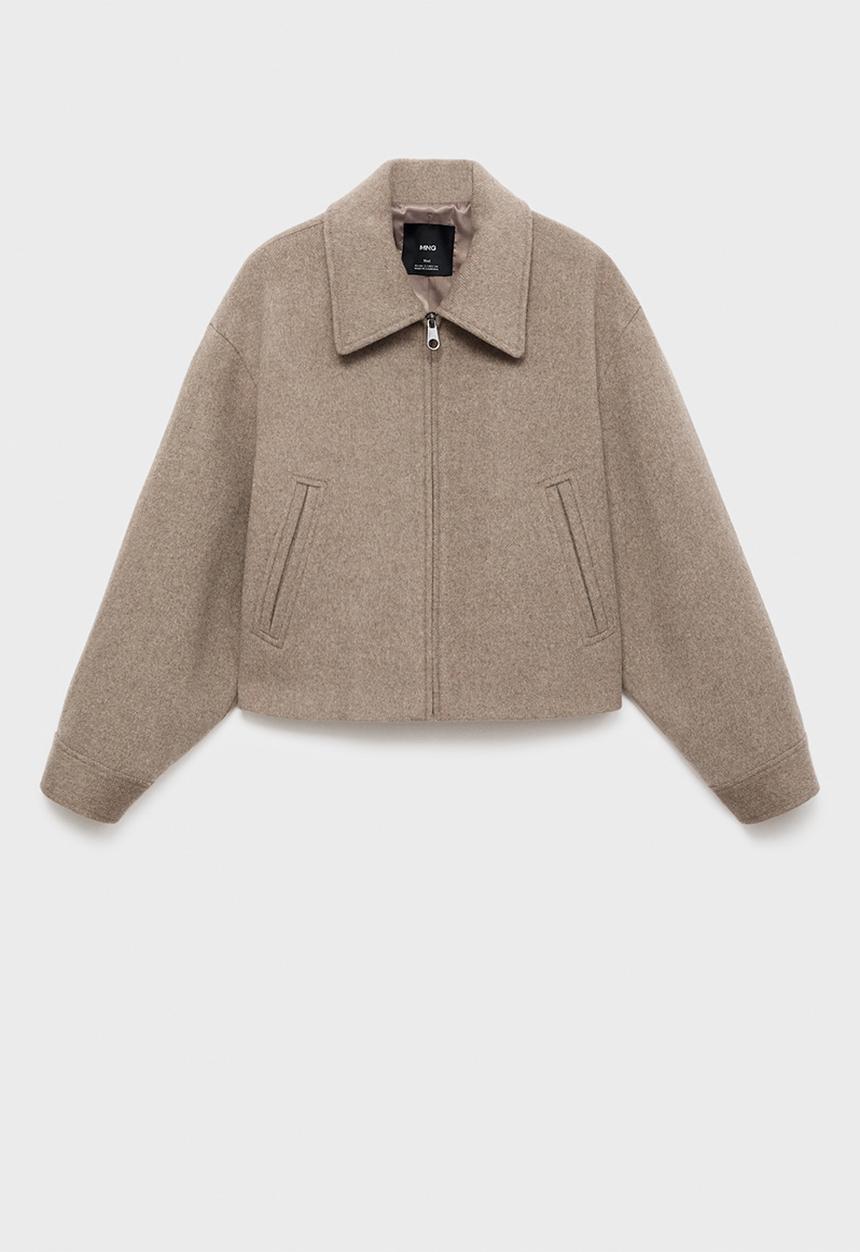 MANGO - Chaqueta candyx - light pastel beige
