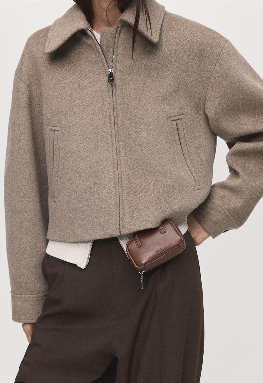 MANGO - Chaqueta candyx - light pastel beige