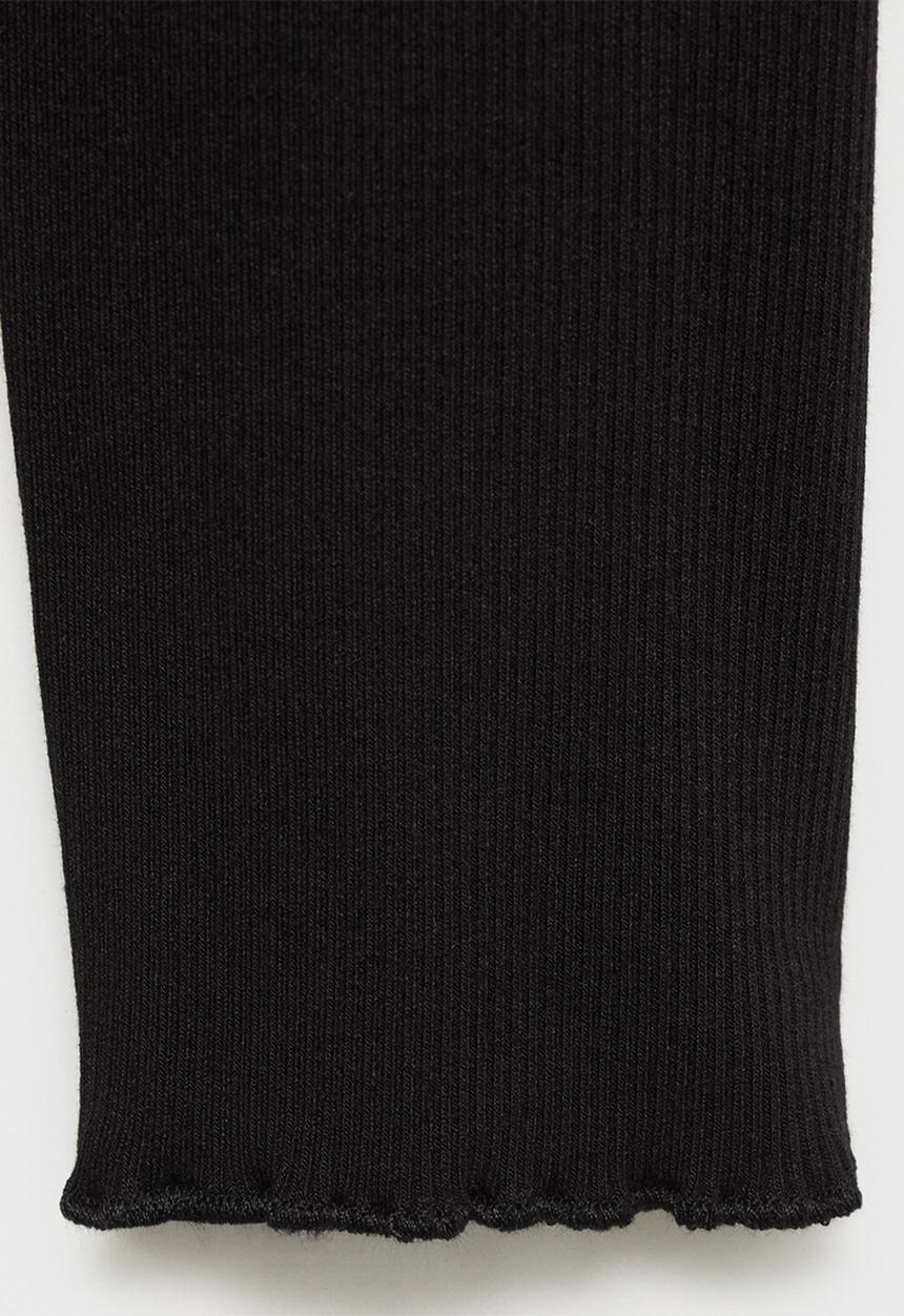 MANGO - Camiseta curlis - black
