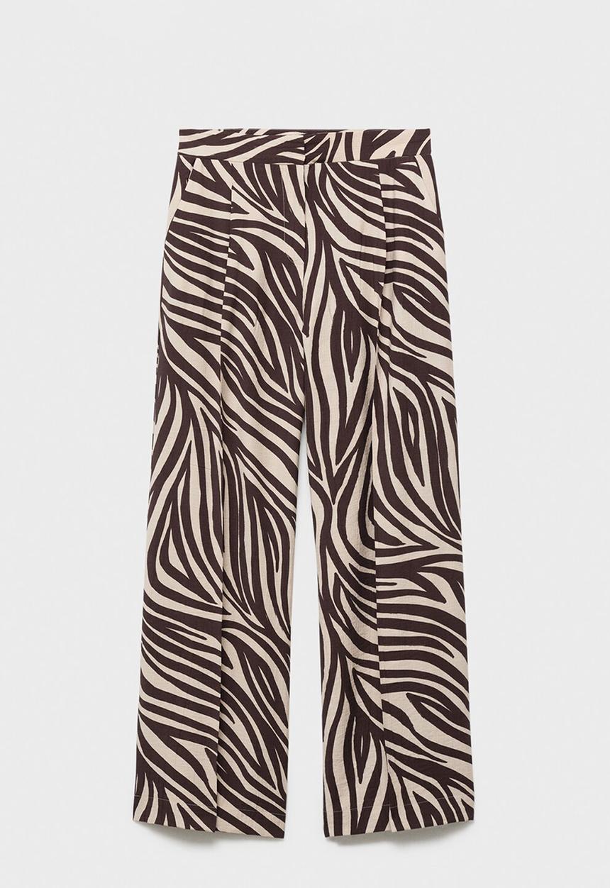 MANGO - Trousers nikita -  black